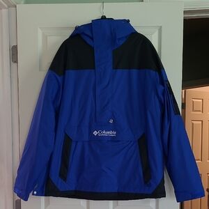 Columbia Royal Blue and Black Extrme Weather Outdoor Jacket